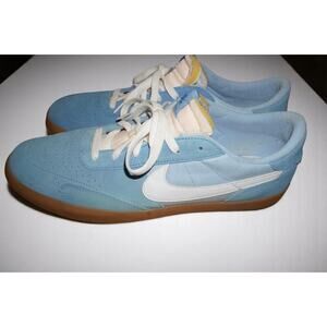 Nike SB Heritage Vulc Psychic Blue White Gum Suede Skate Shoes Men’s Size 14
